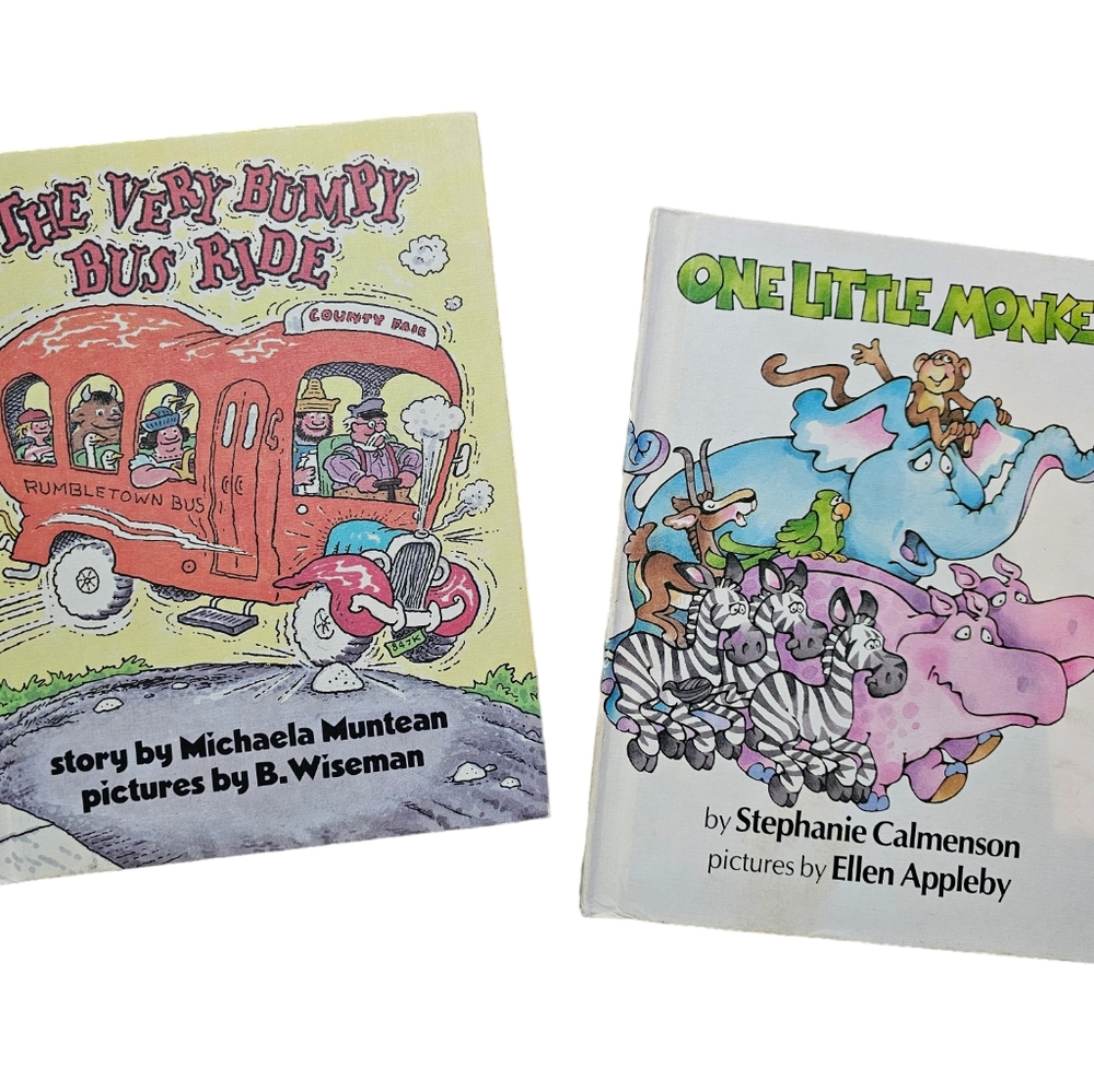 Vintage books, kids